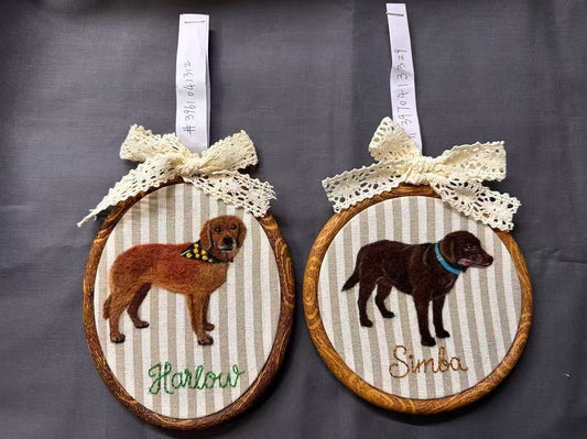 What Makes a Wool Felt Pet Portrait Truly Realistic