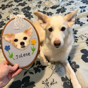 Handmade Dog Wall Art