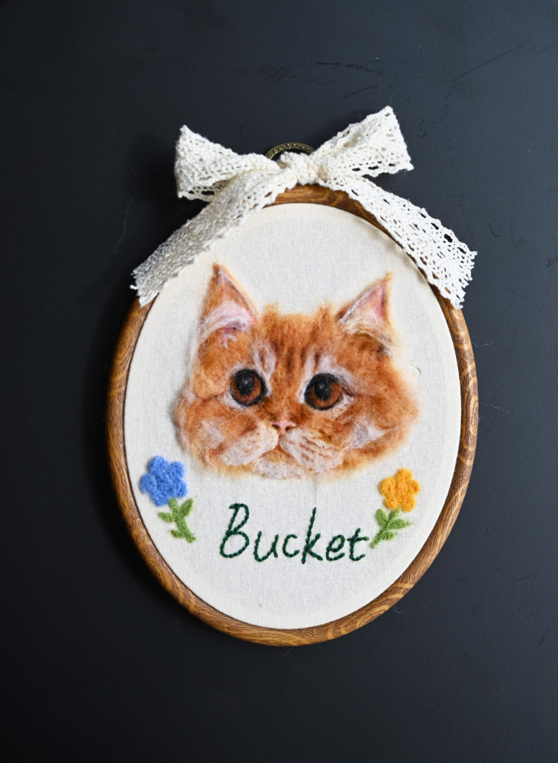 personalized cat embroidery